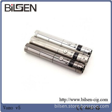 Healthcare big battery tube ecig stainless steel ecig vamo v5